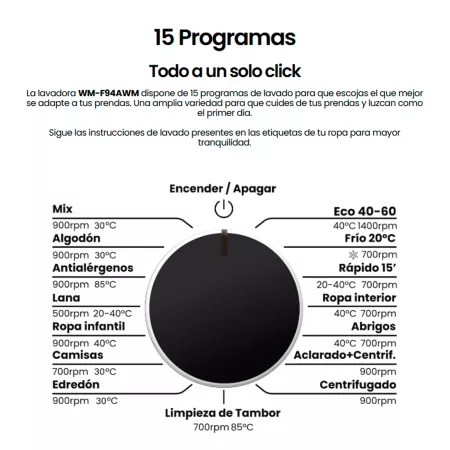 WM-F94AWM Infiniton - 8