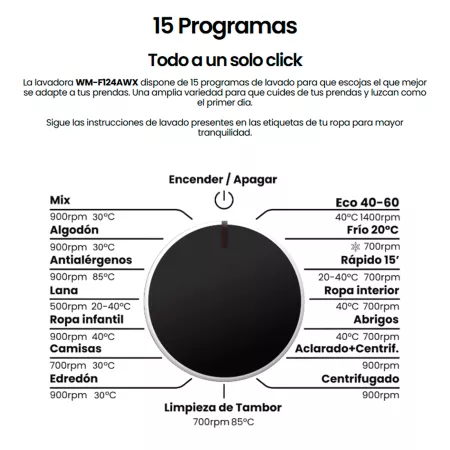 WM-F124AWX Infiniton - 8