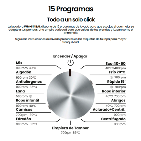 WM-S14BAL Infiniton - 7