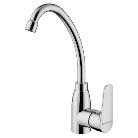 MONOMANDO DE COCINA CON CAñO ALTO GIRATORIO