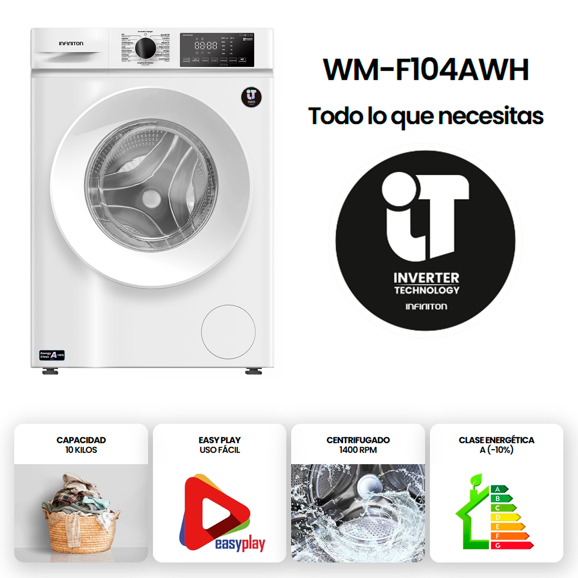 WM-F104AWH Infiniton - 3