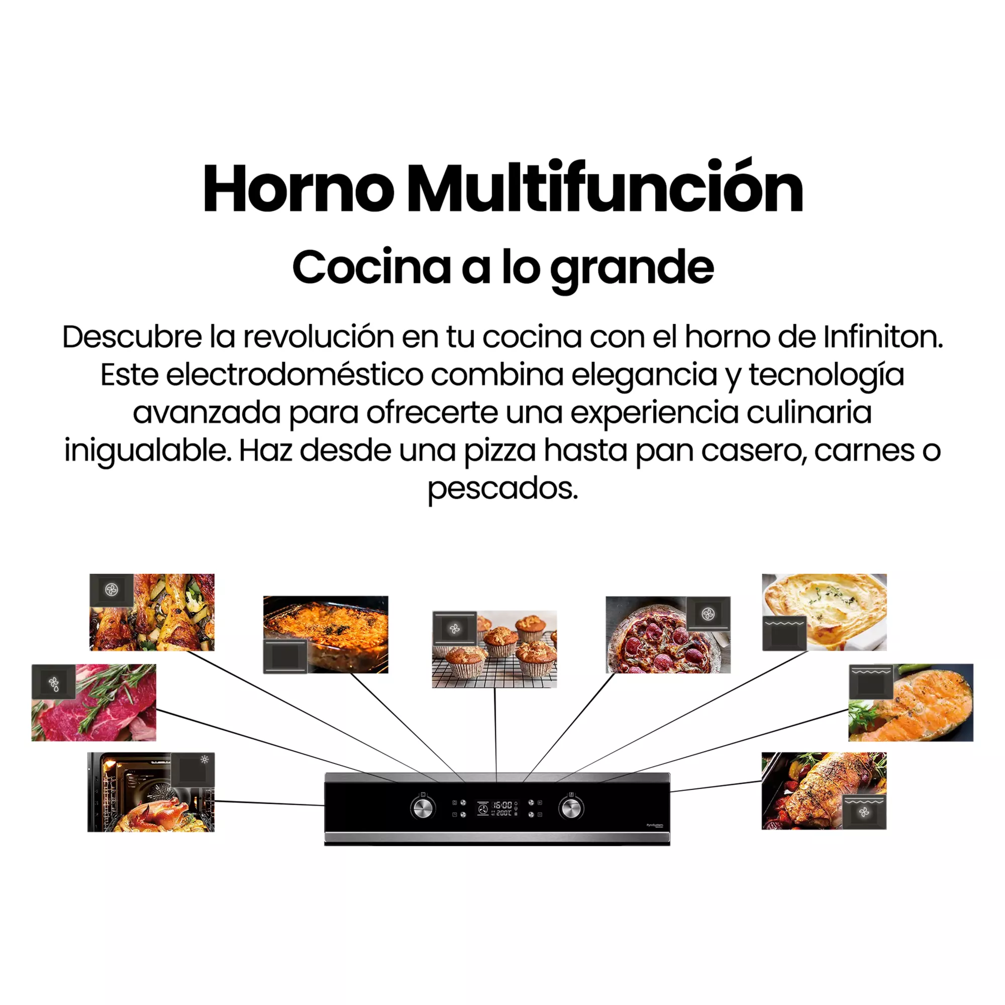 HORNO P659AT Infiniton - 7