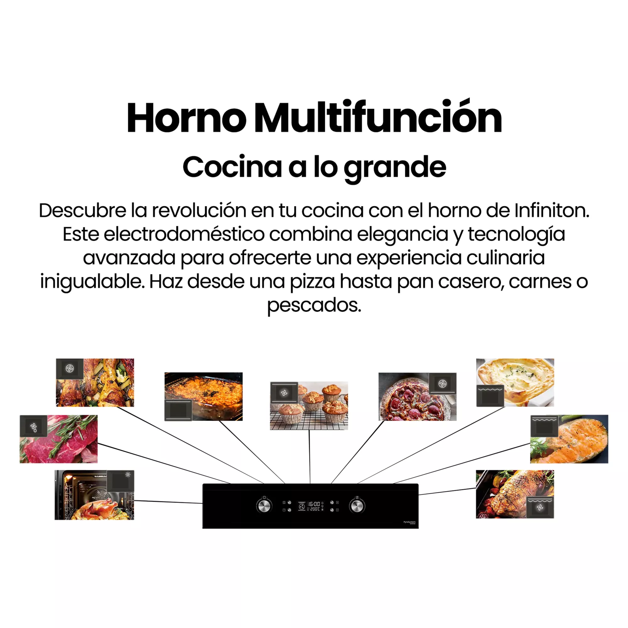 HORNO P709FB Infiniton - 8