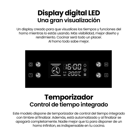 HORNO P709FB Infiniton - 9