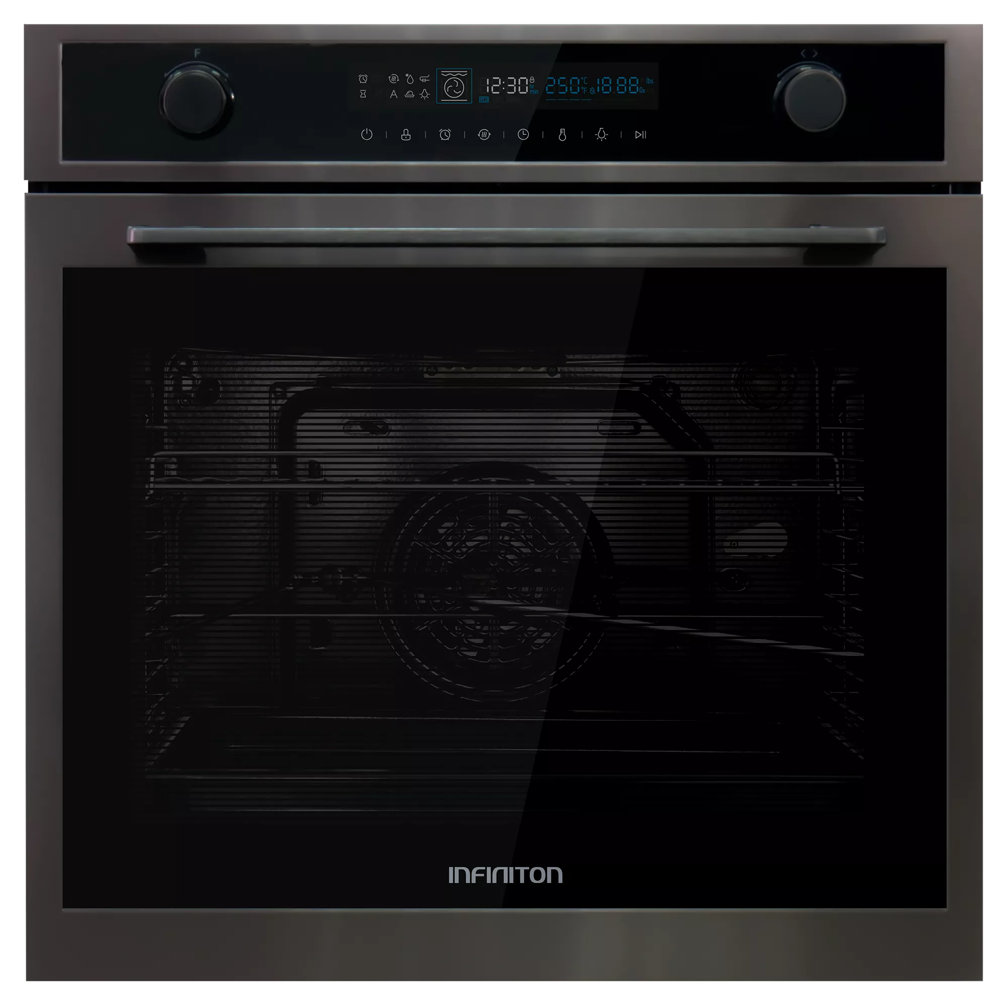 Modelo HORNO DG70 acabado Dark Inox