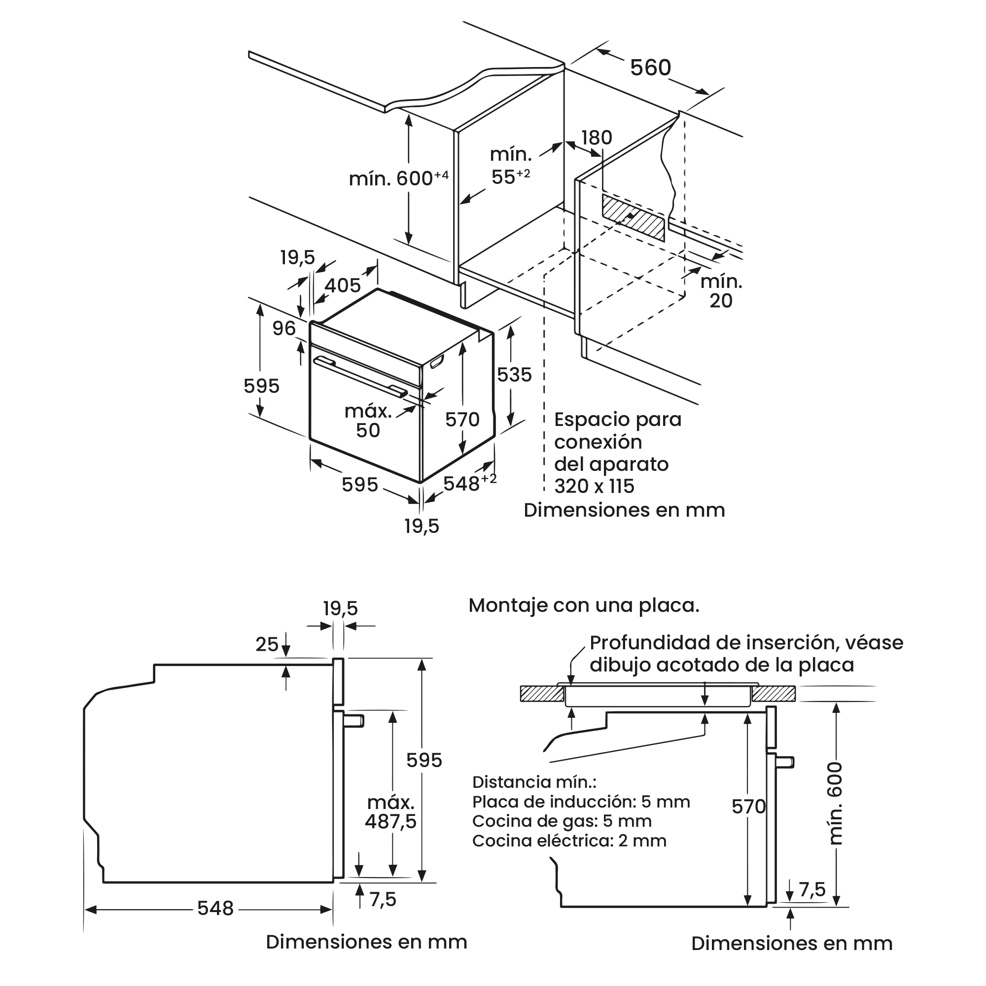 HORNO M658BK Infiniton - 2