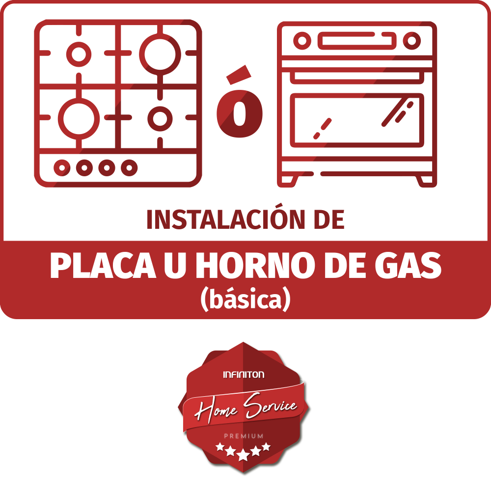 Instalación placa gas u horno gas