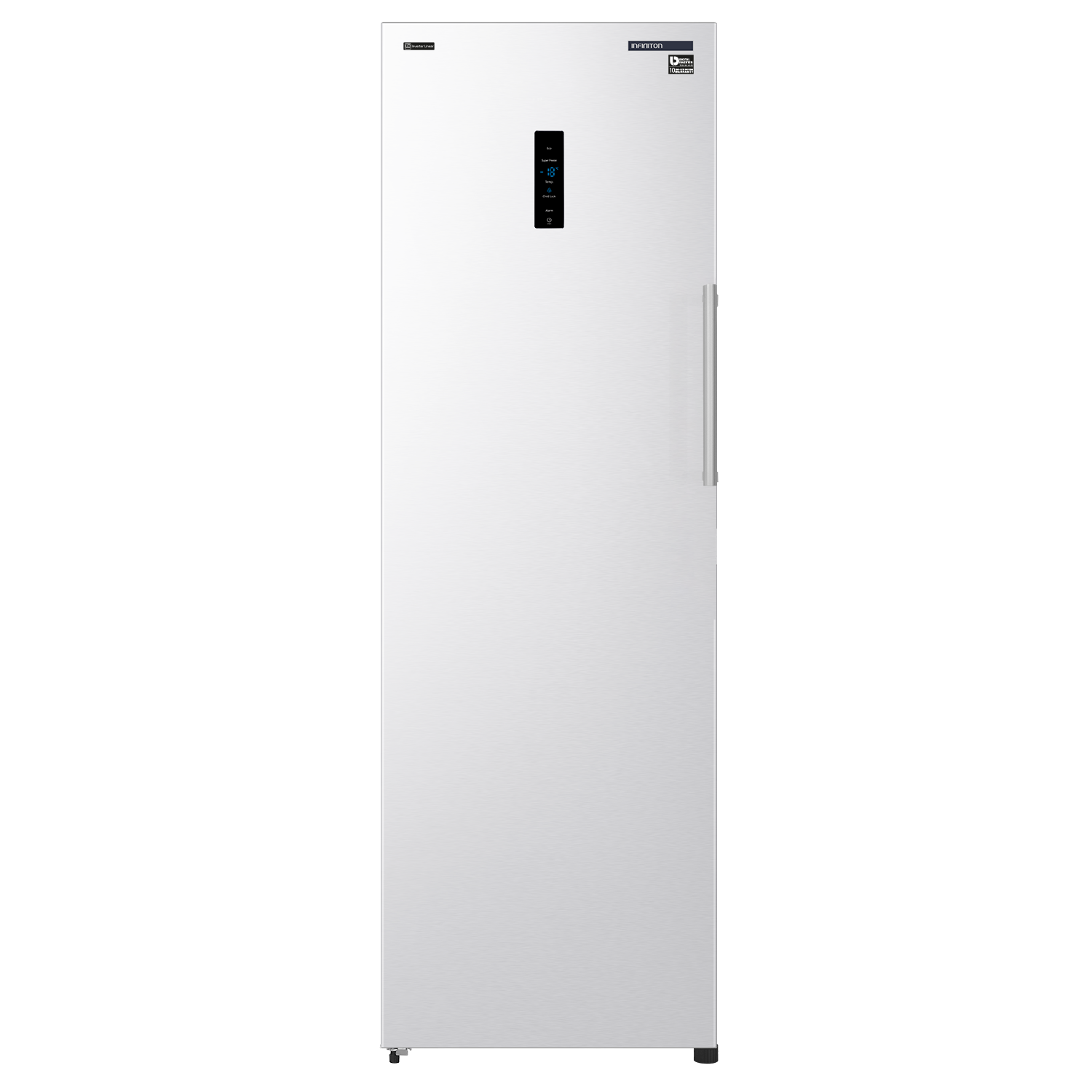 Congelador vertical Infiniton CV-1HE84 274l no frost E blanco 185cm pa