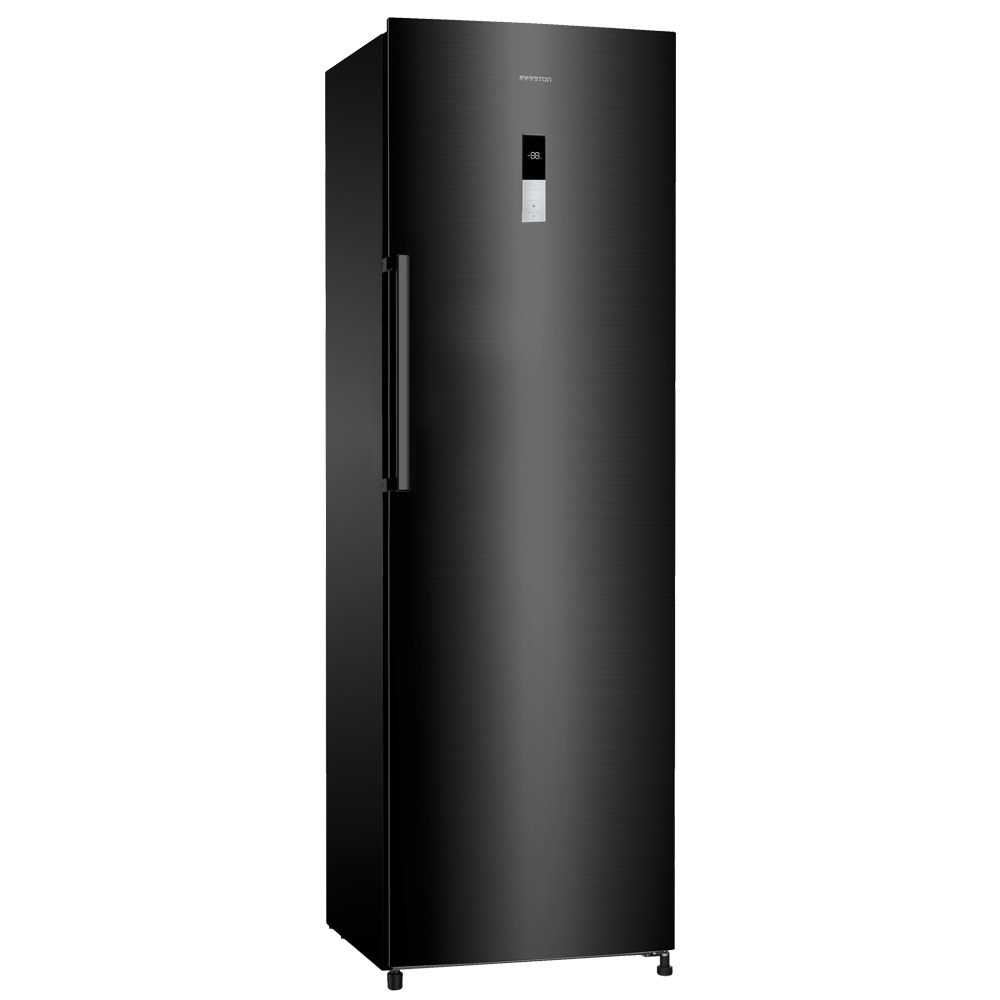 cálmese viudo Decir Congelador Vertical - Infiniton CV-19DST, Inox Negro, 282 litros,1,85m, No  Frost, A++ / E