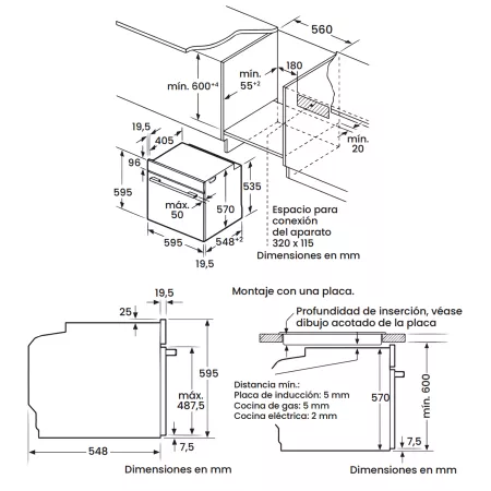 HORNO M658BK Infiniton - 2