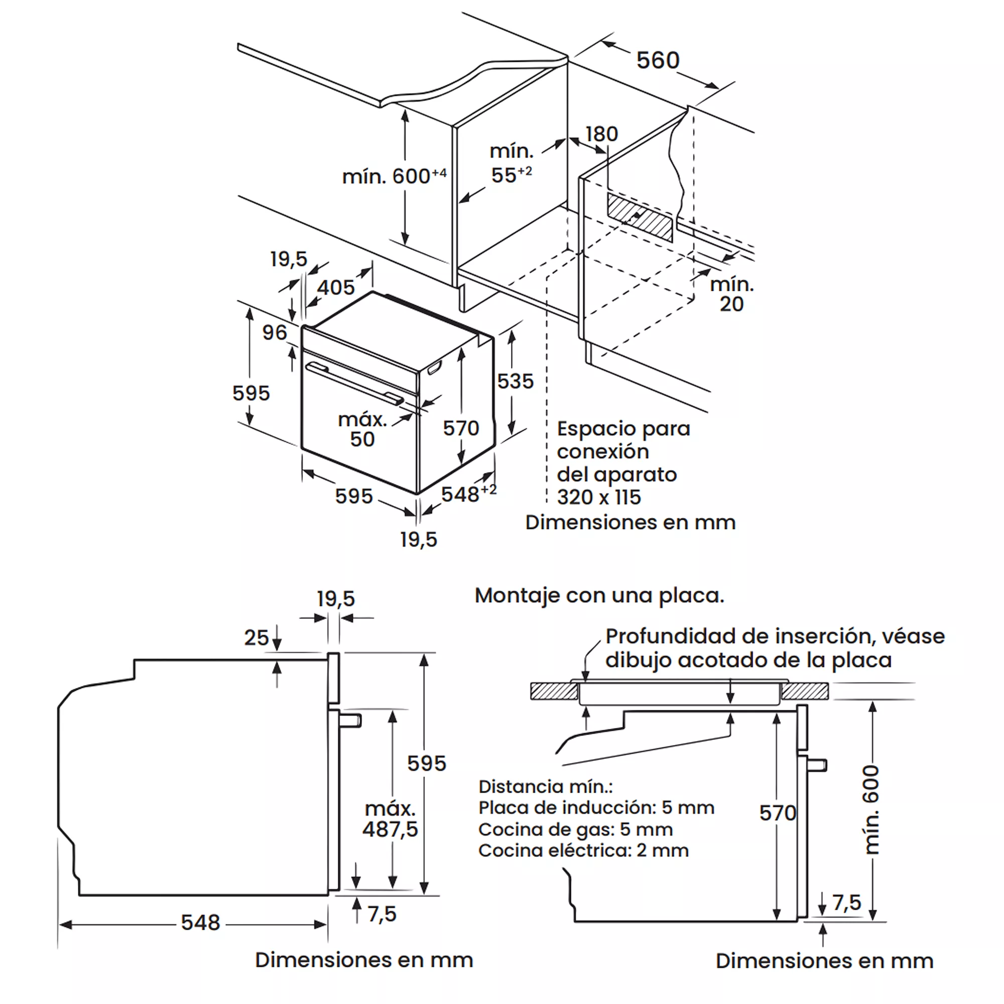 HORNO 818LB Infiniton - 2