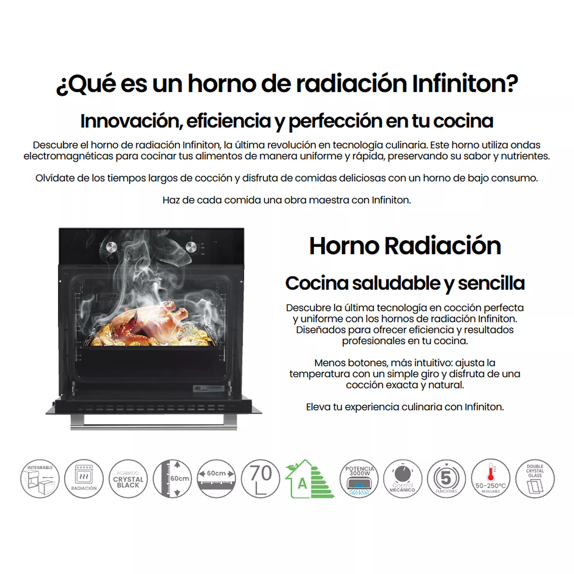 HORNO 4L70BK Infiniton - 5