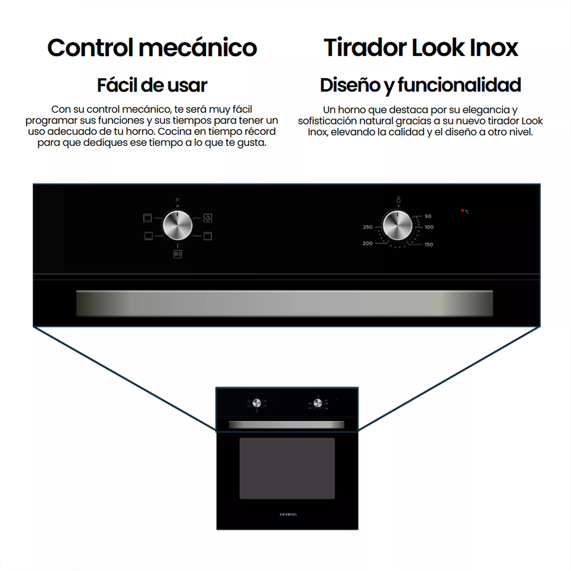 HORNO 4L70BK Infiniton - 8