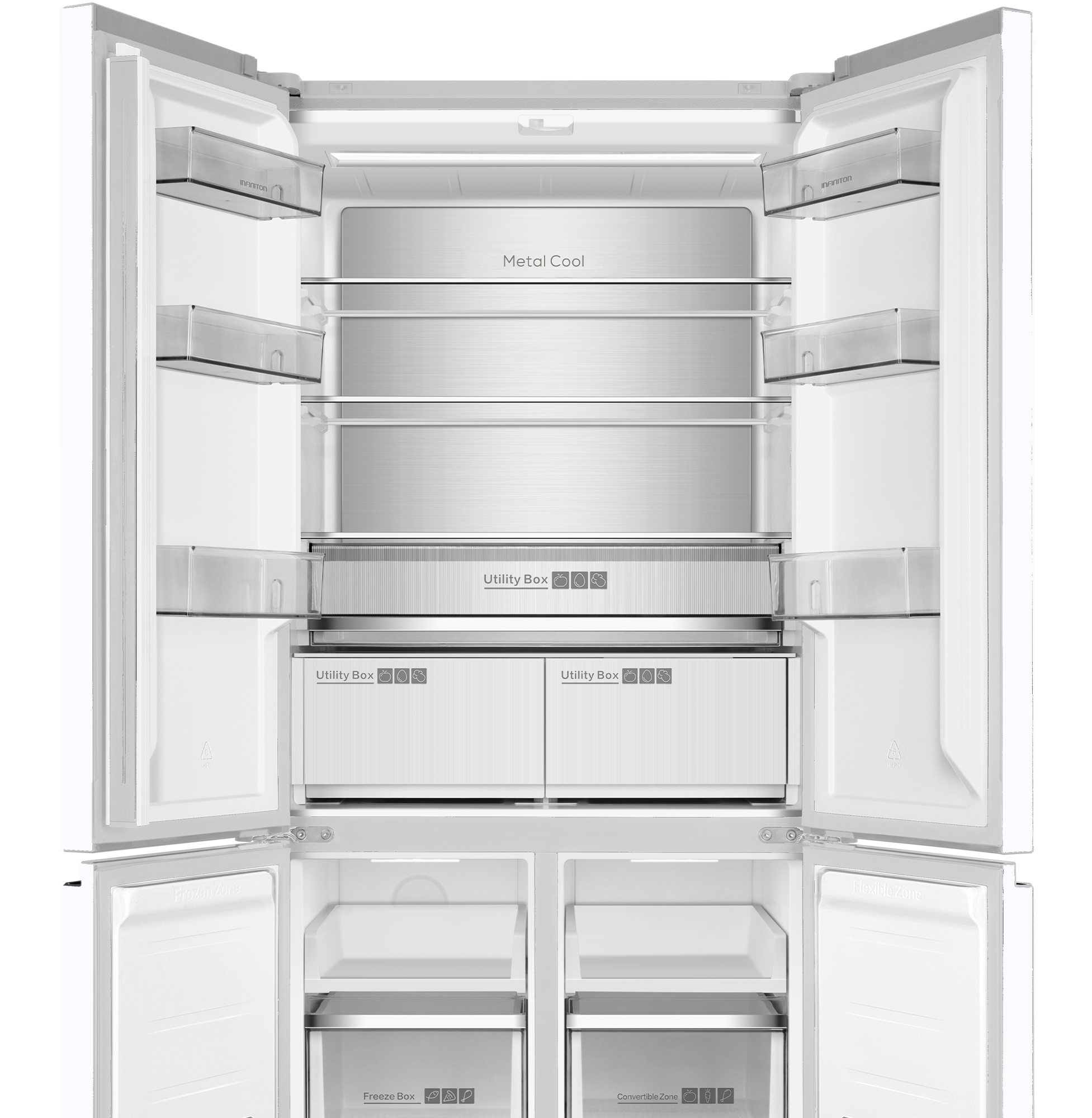 Modelo AMCB-580CD90WEC abierto