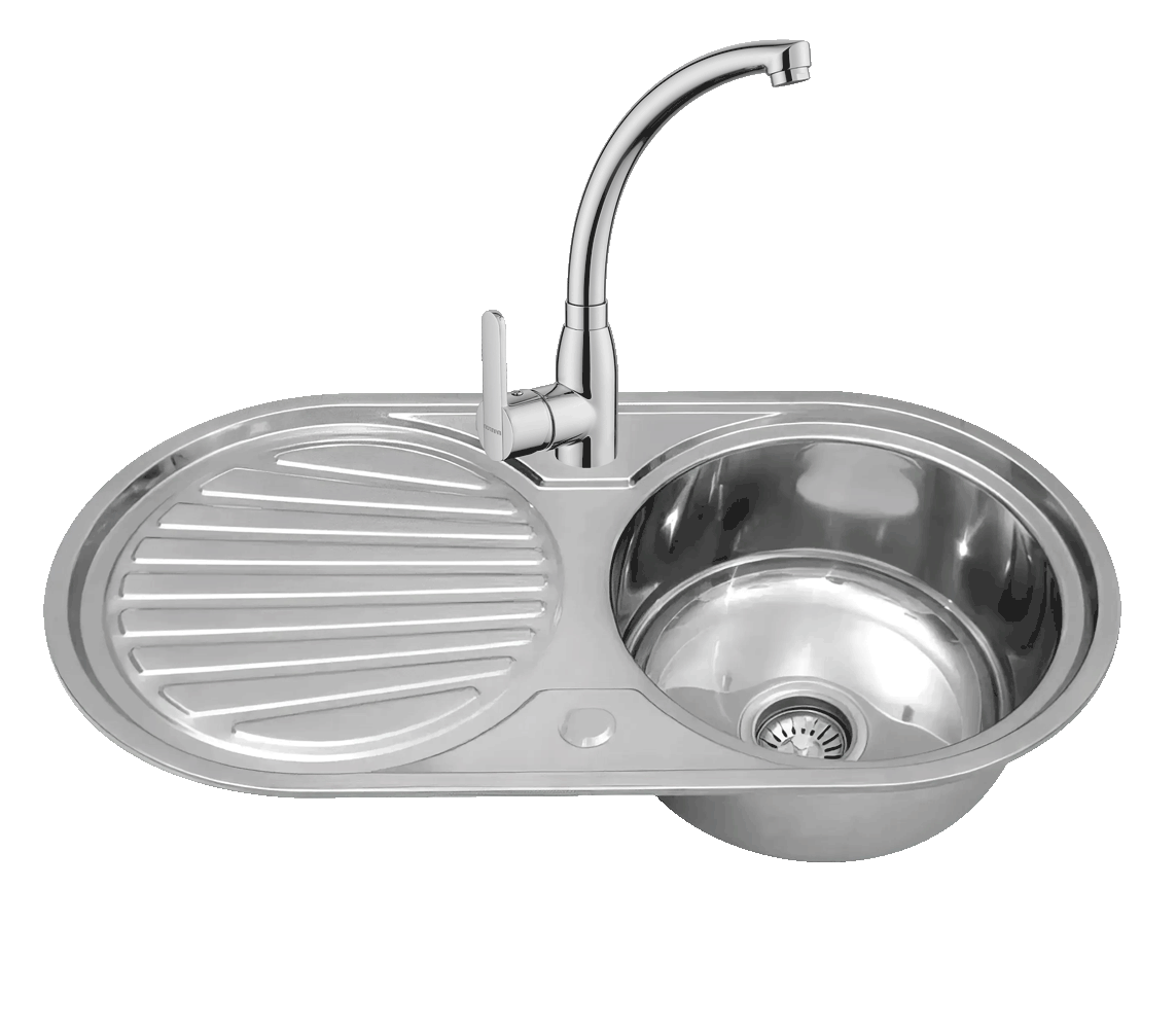 Imagen del fregadero Reale85RC1 en una cocina