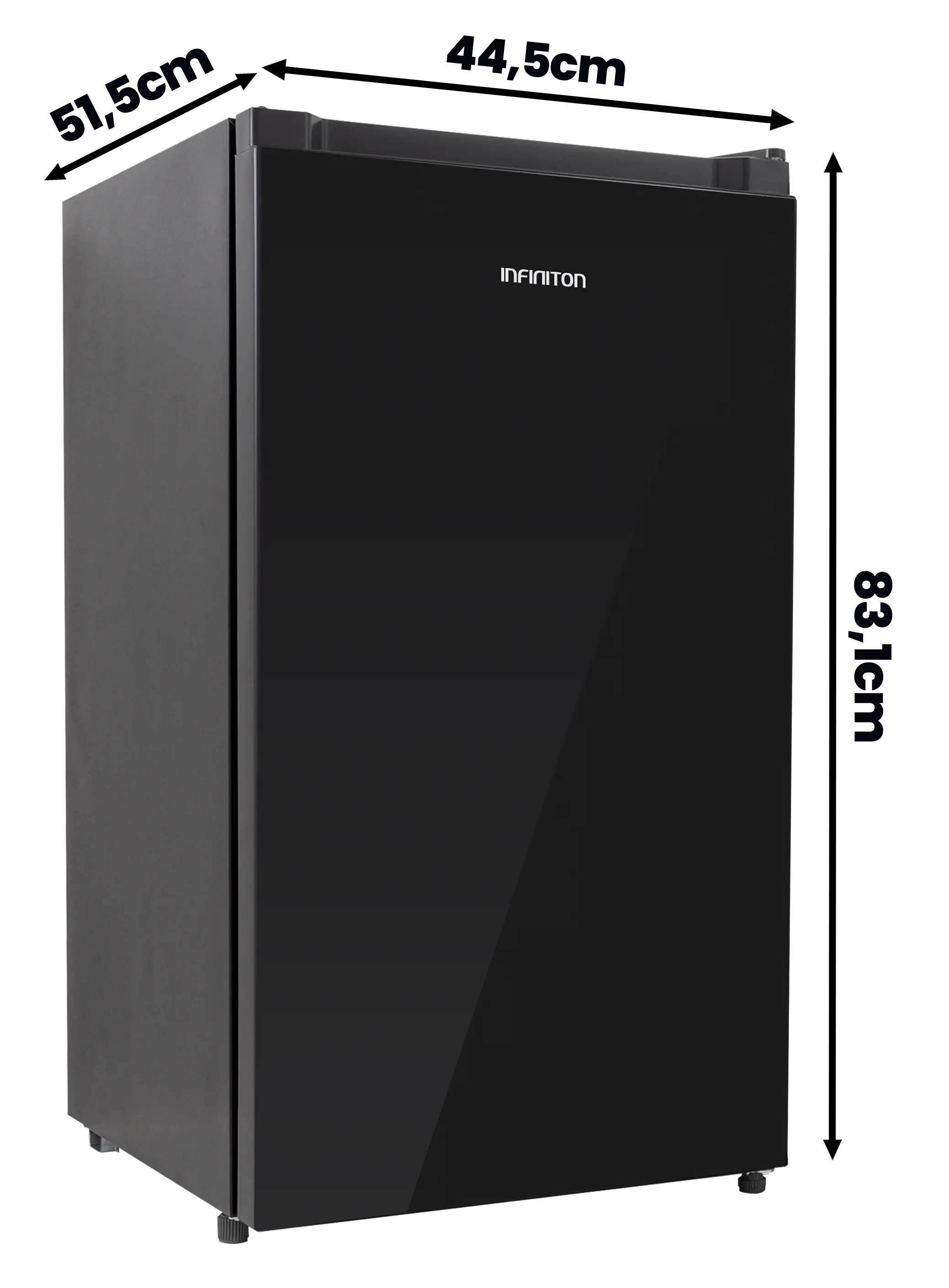 Fotografía medidas del frigorífico