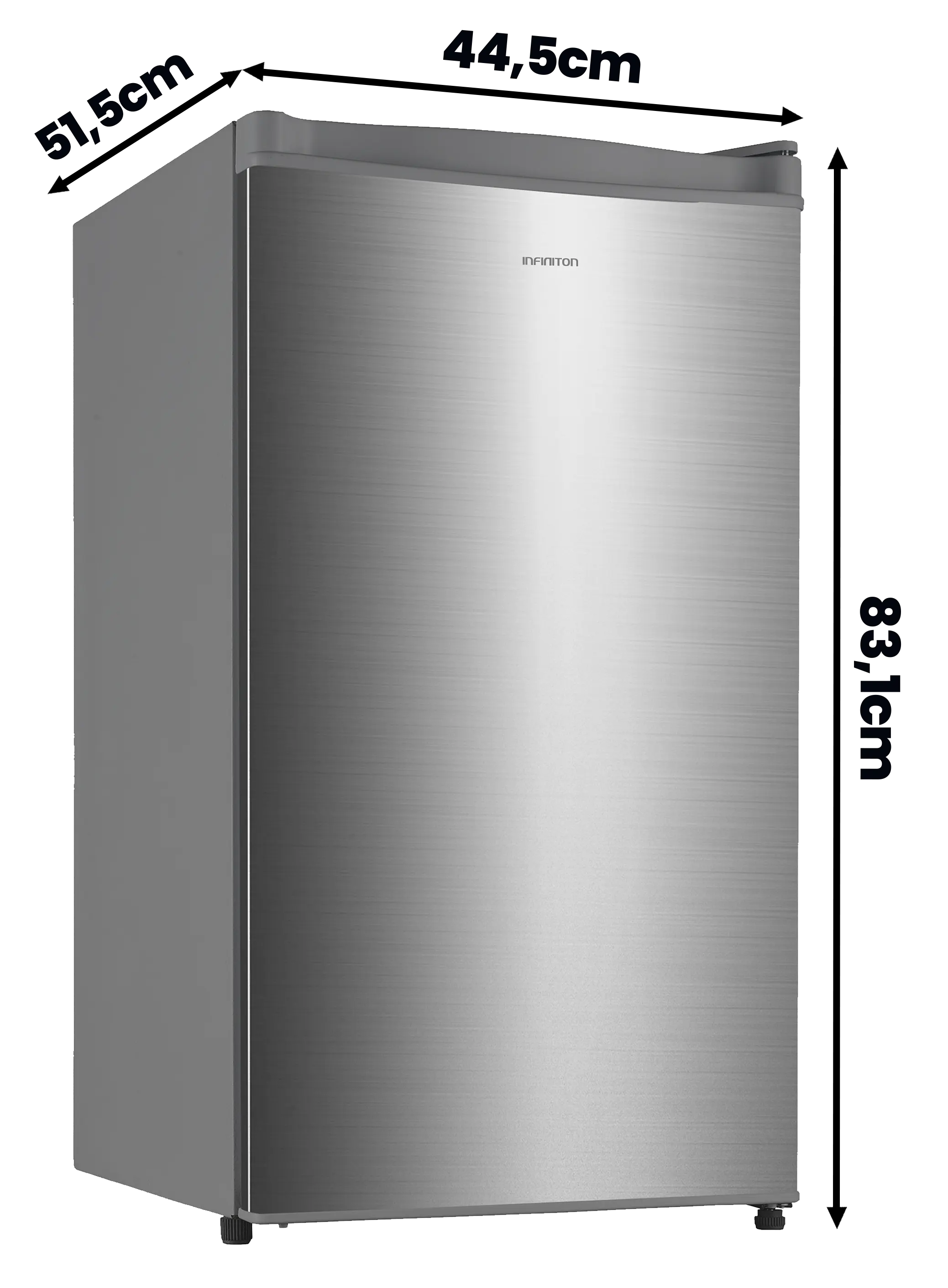 Fotografía medidas del frigorífico