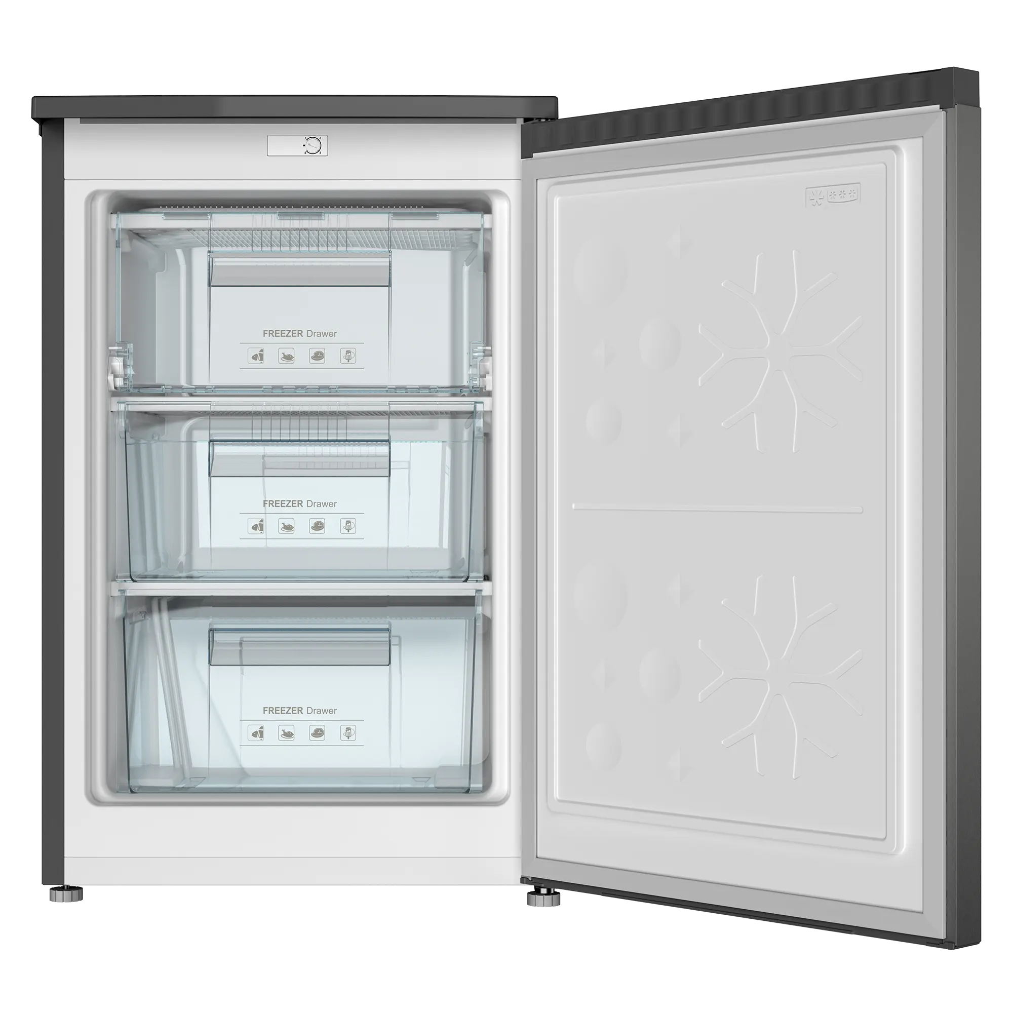 Congelador CV-88L8DEK abierto