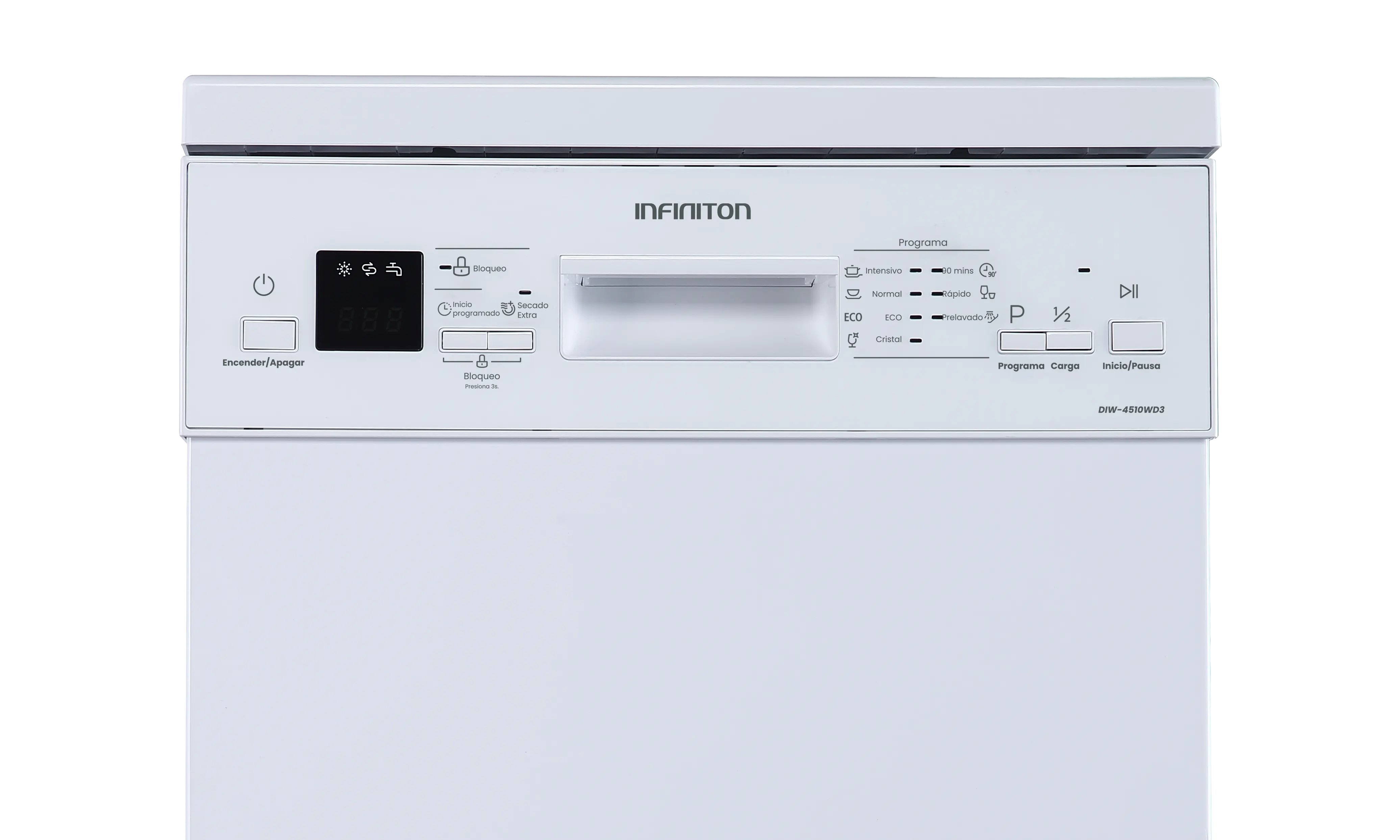 foto display de lavavajillas