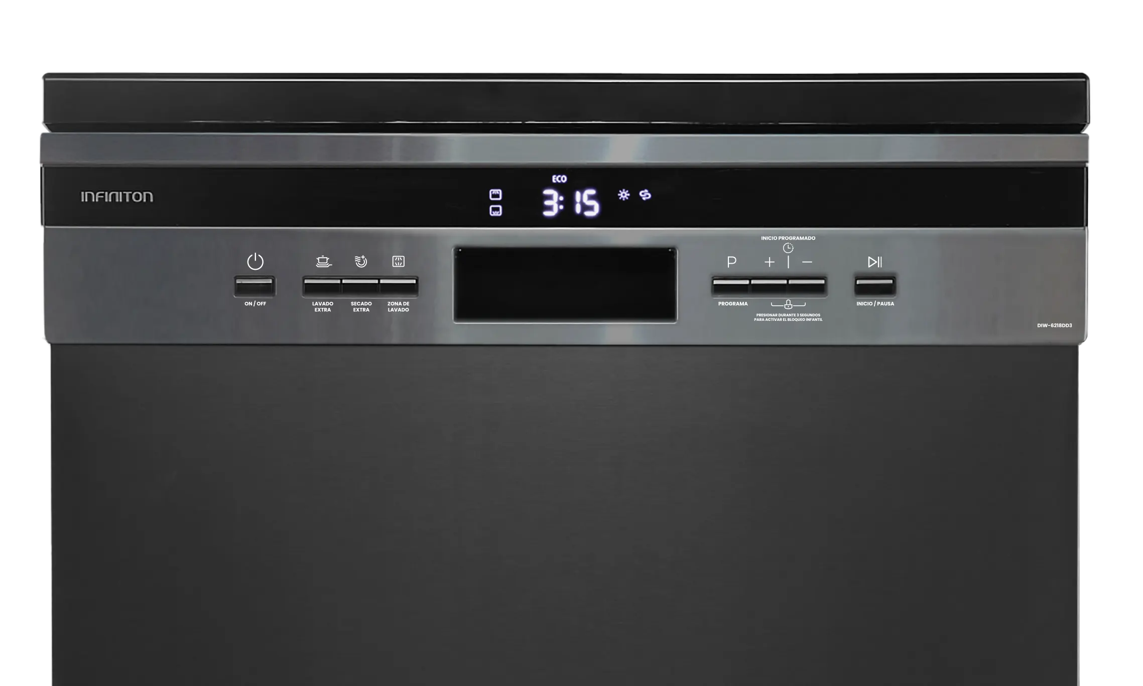 foto display de lavavajillas