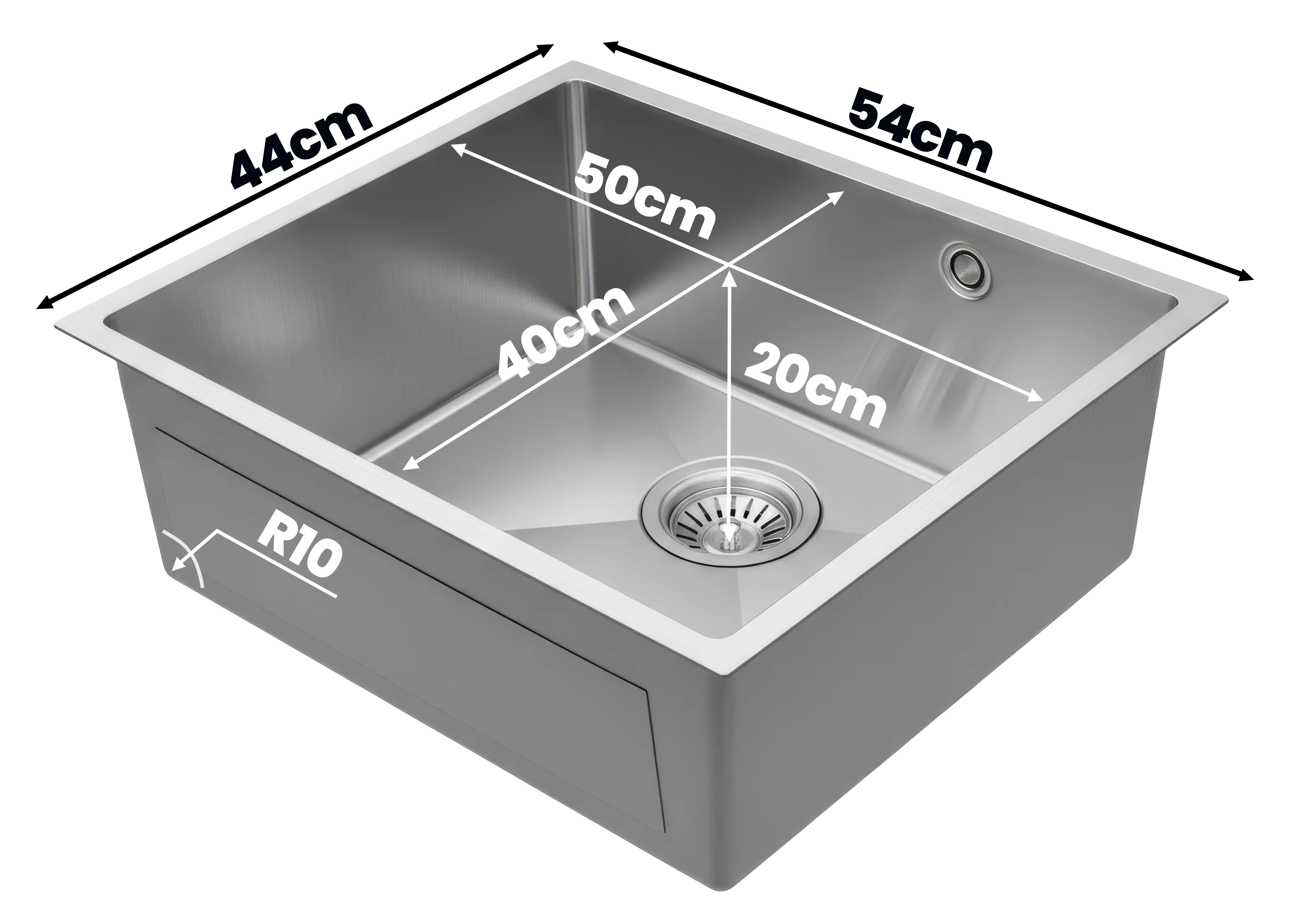 Fregadero Disfrutar50.40 con medidas