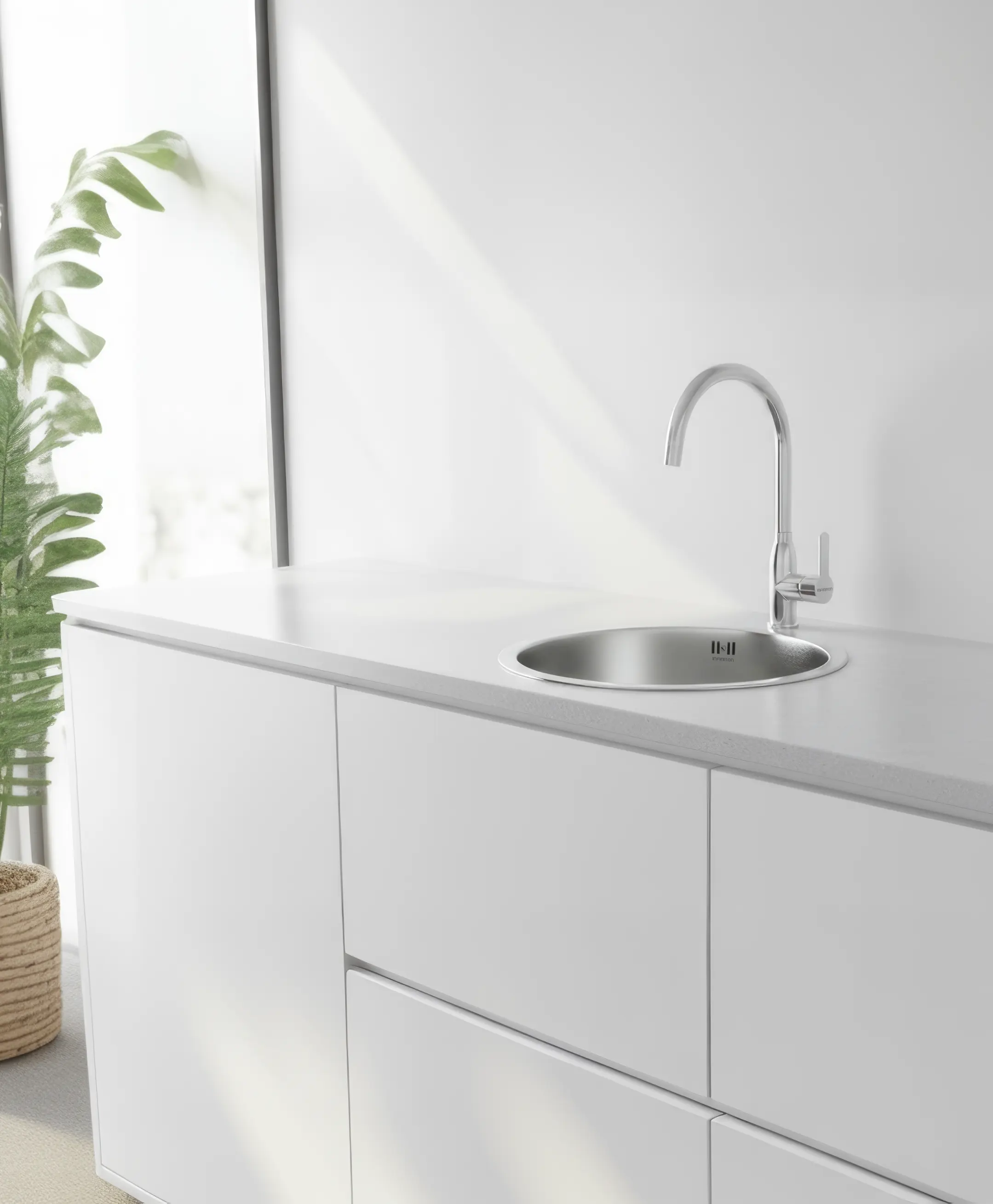 Fregadero modelo Etxebarri45.18 en una cocina 1