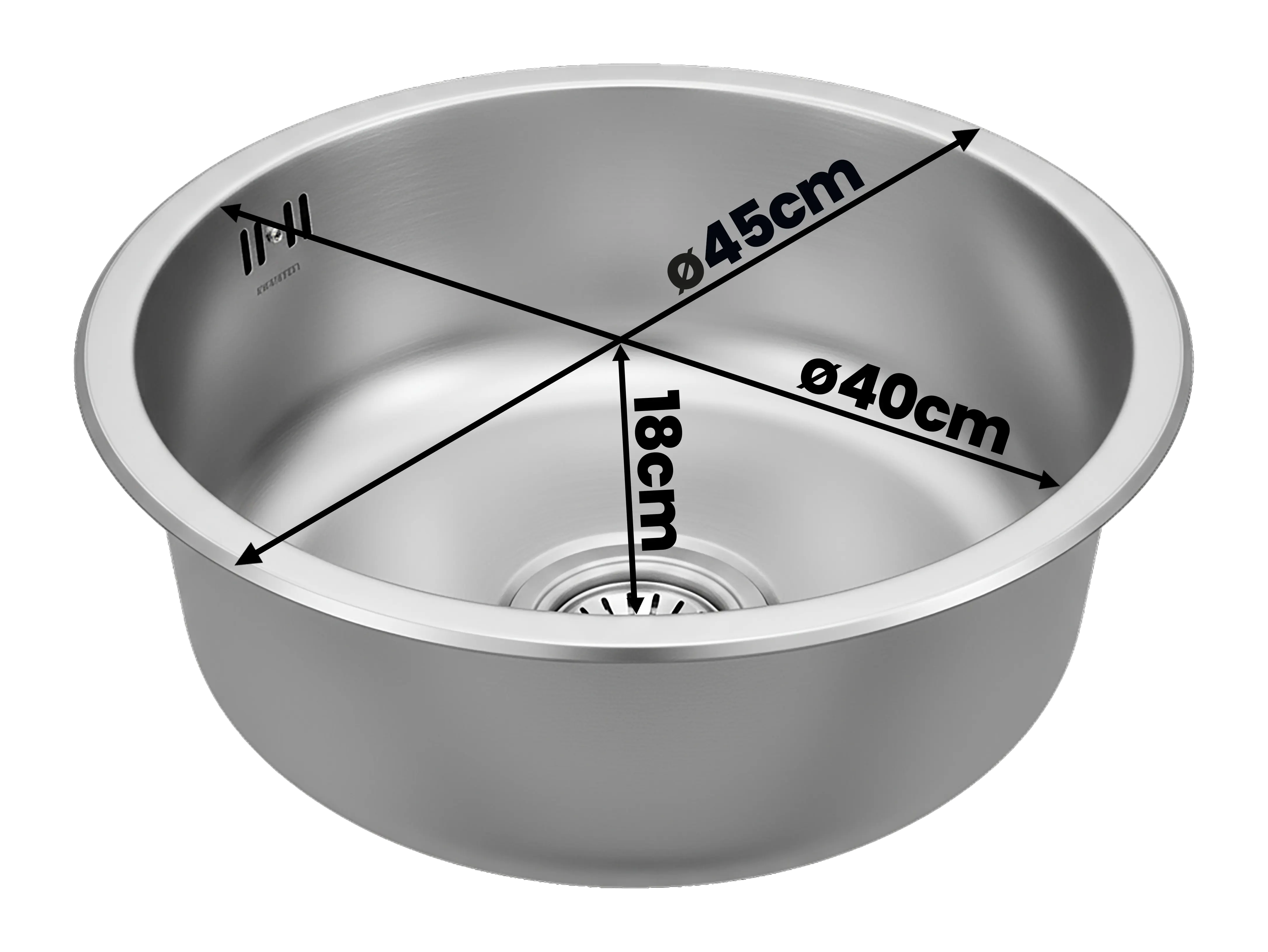 Fregadero Etxebarri45.18 con medidas