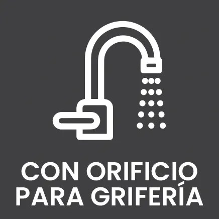 Icono Orificio para grifo