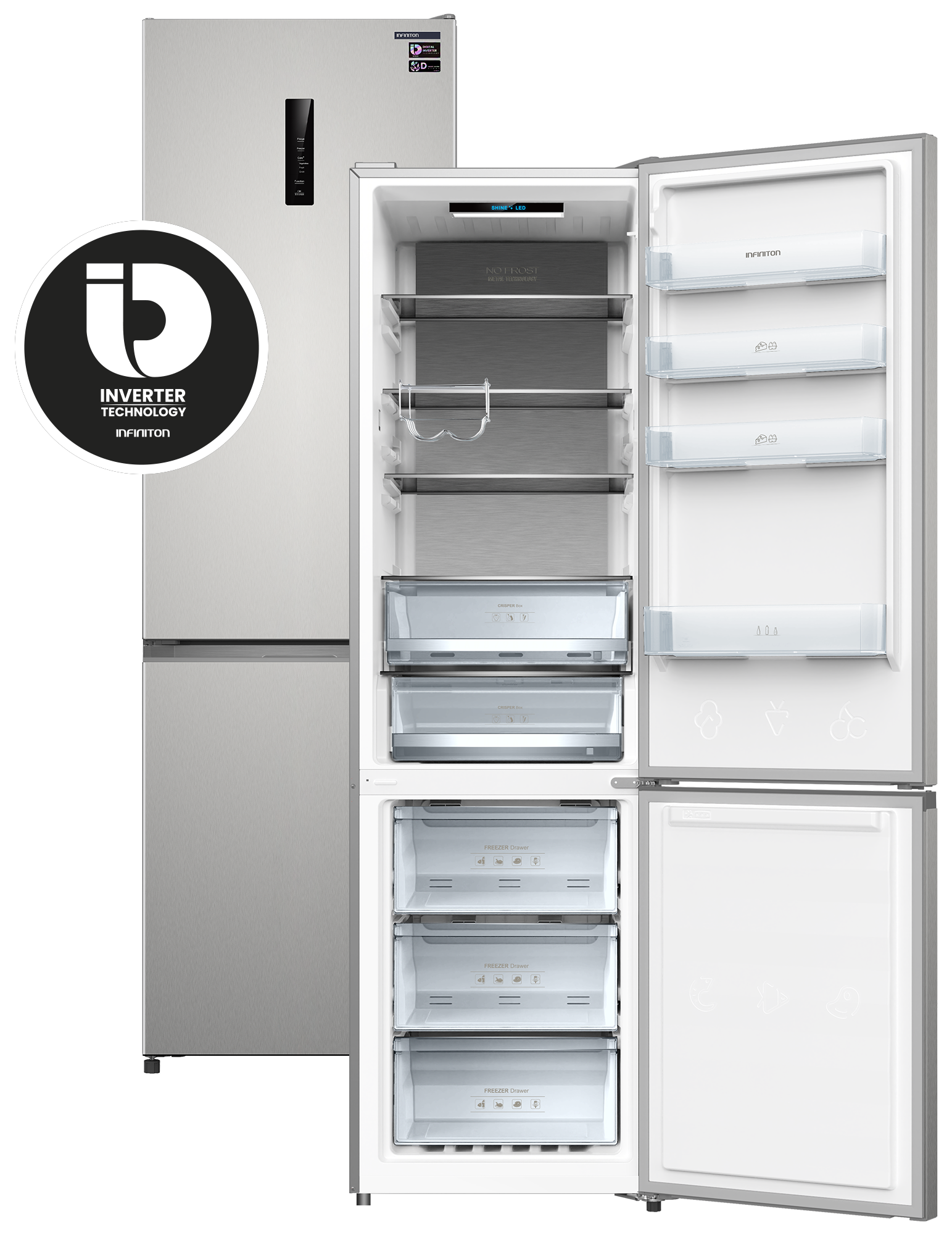 FGC-403C20XDS abierto con logo Inverter