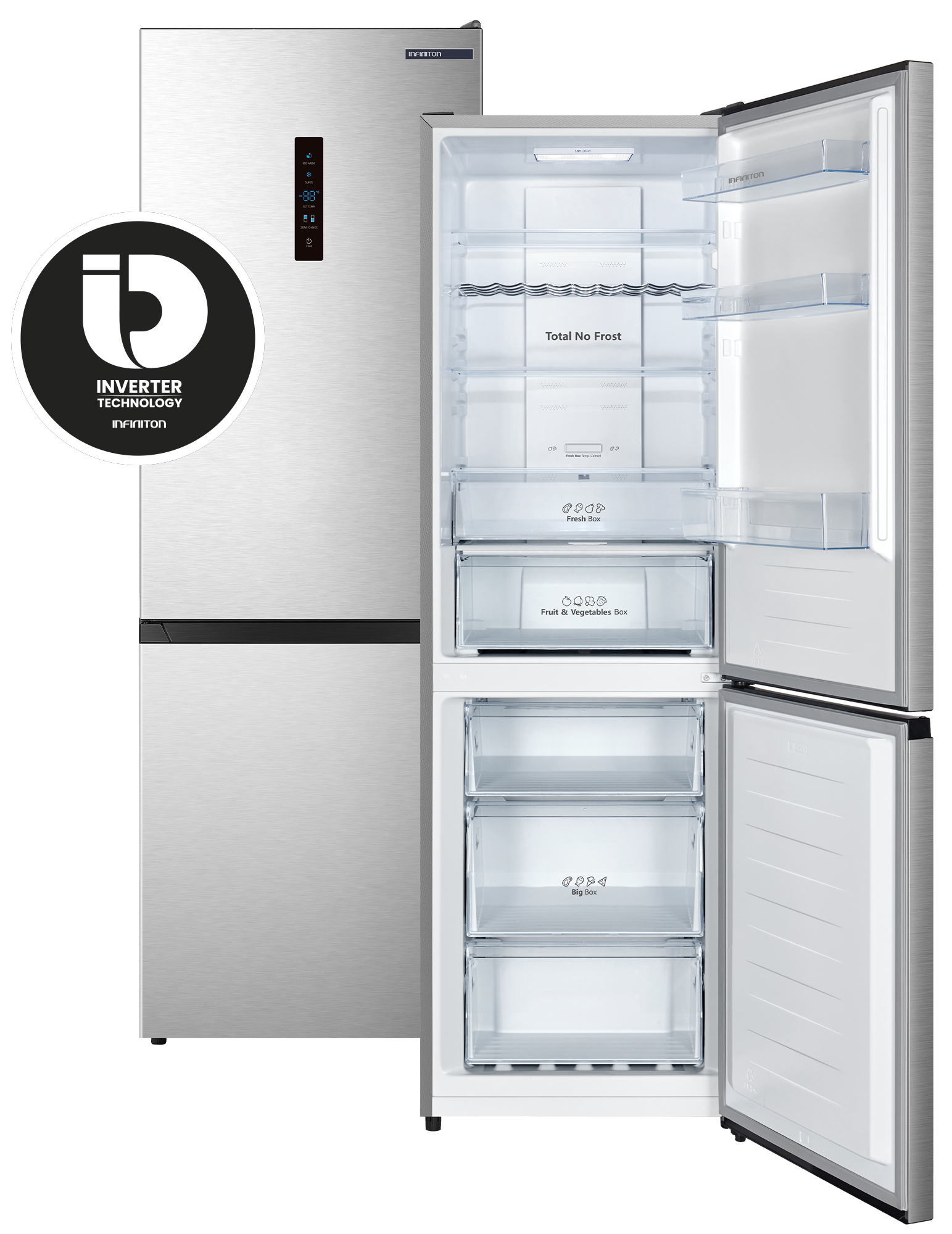 FGC-853C85XDM abierto con logo Inverter