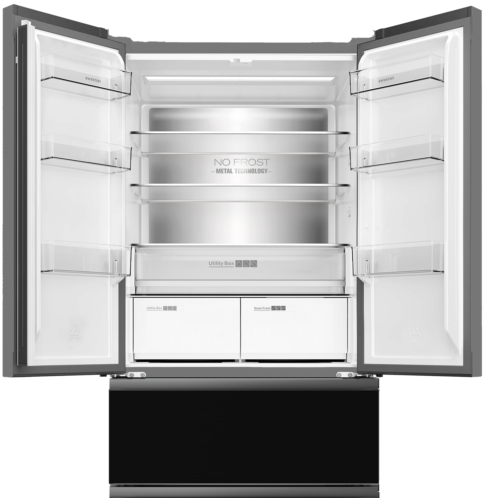 Modelo FRD-580Q90NEG abierto