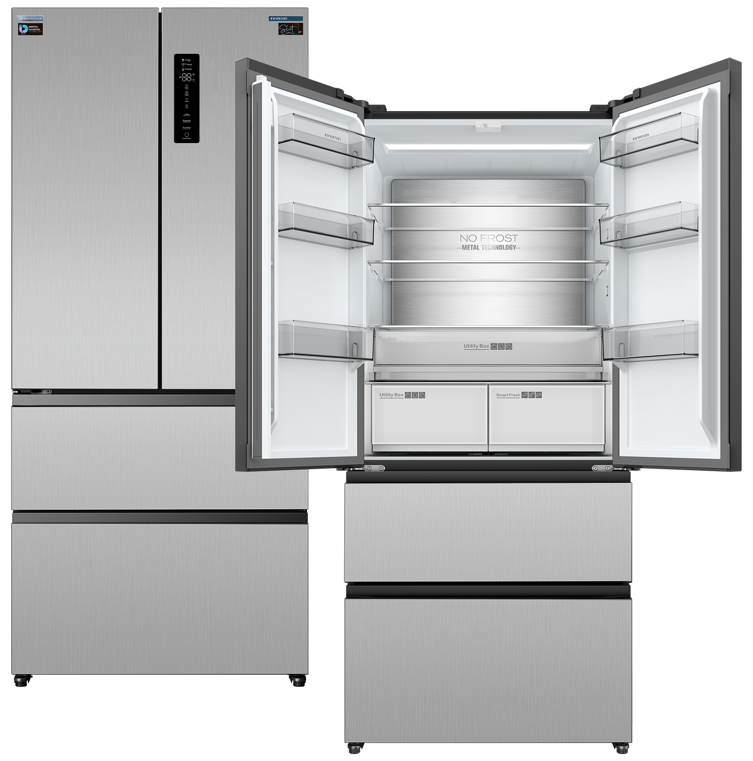 FRD-580Q90XEN frigorífico abierto