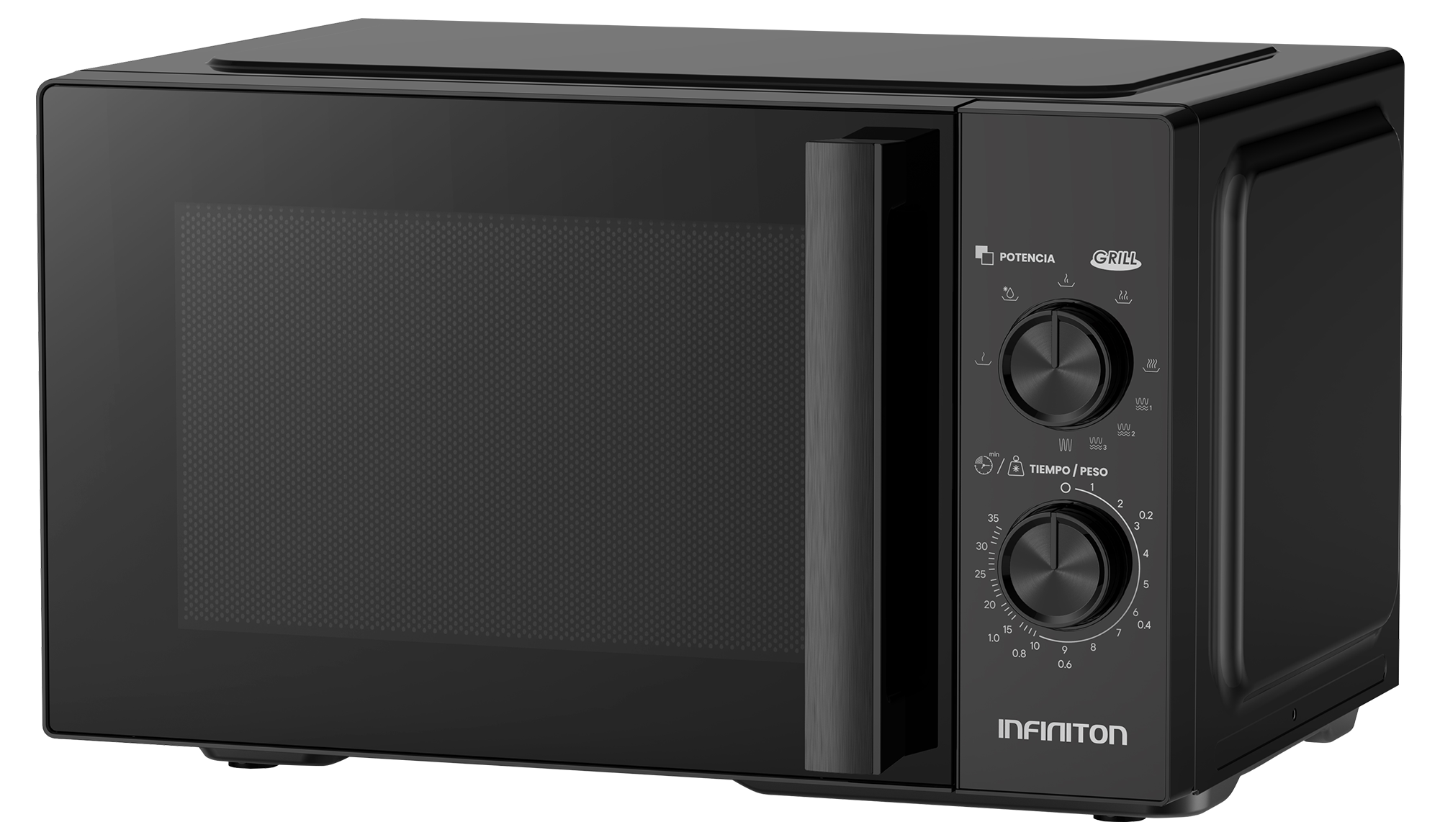 Controles mecánicos del microondas MW-GB2590