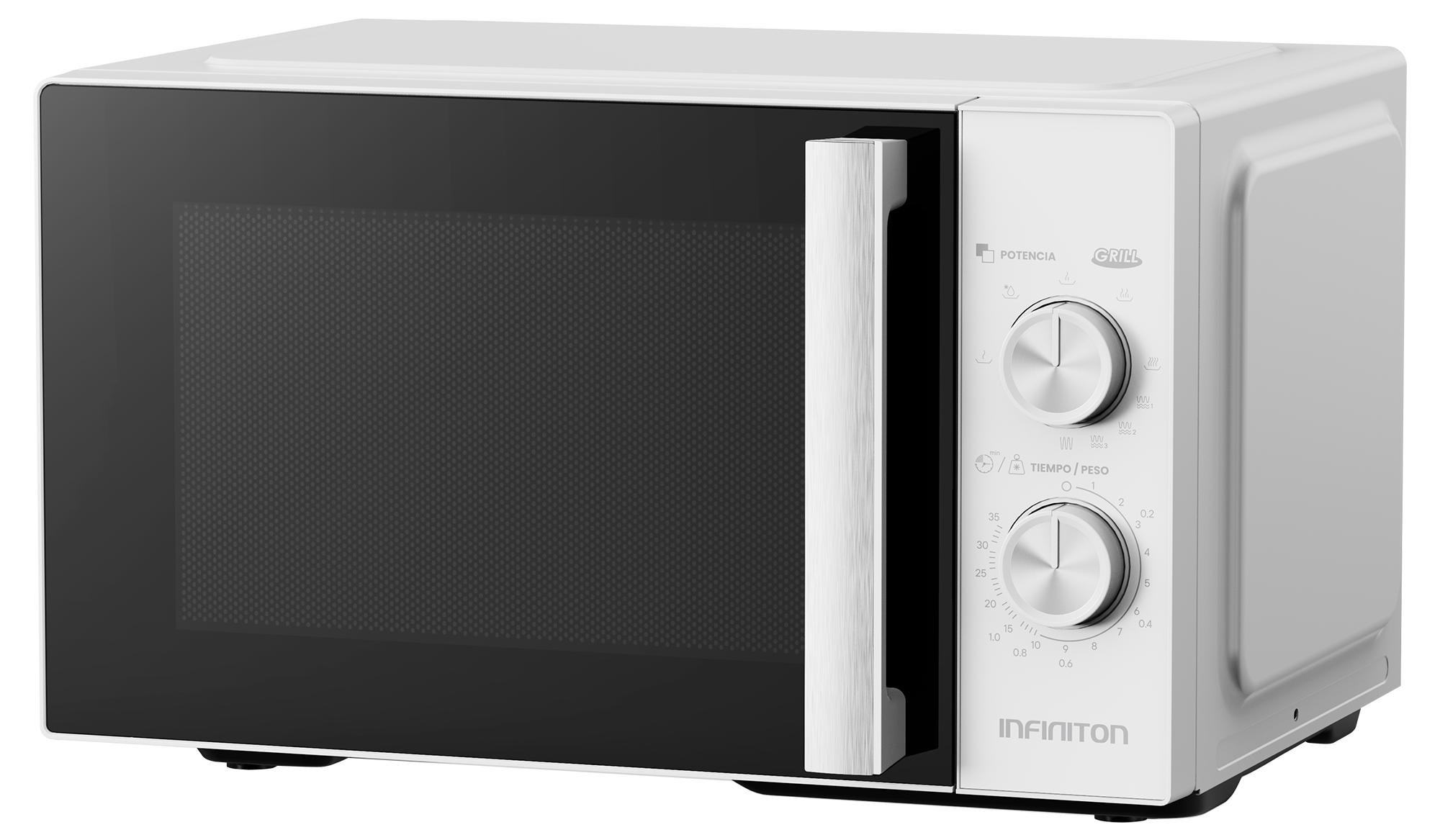 Controles mecánicos del microondas MW-GW2590