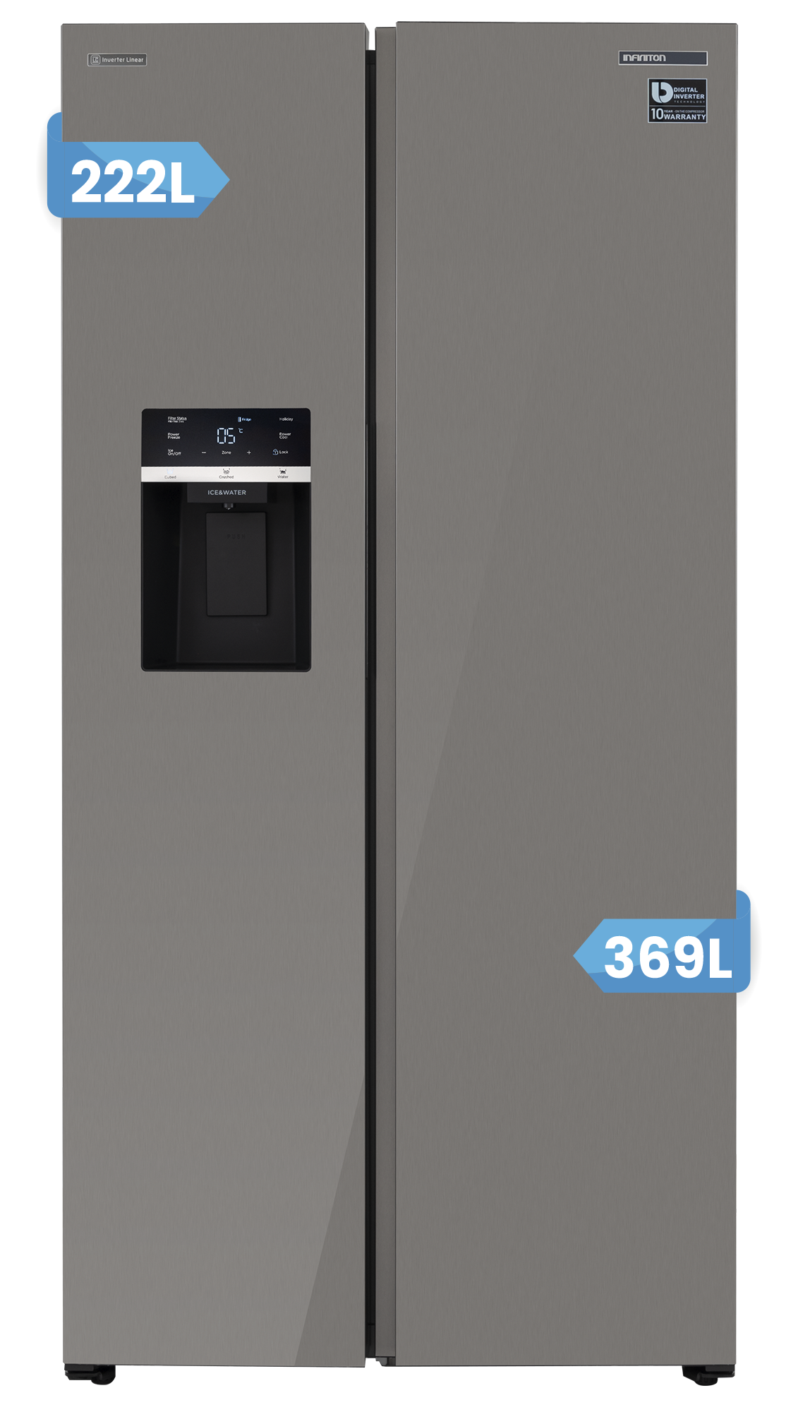 Litros del modelo SBS-591A85XEI