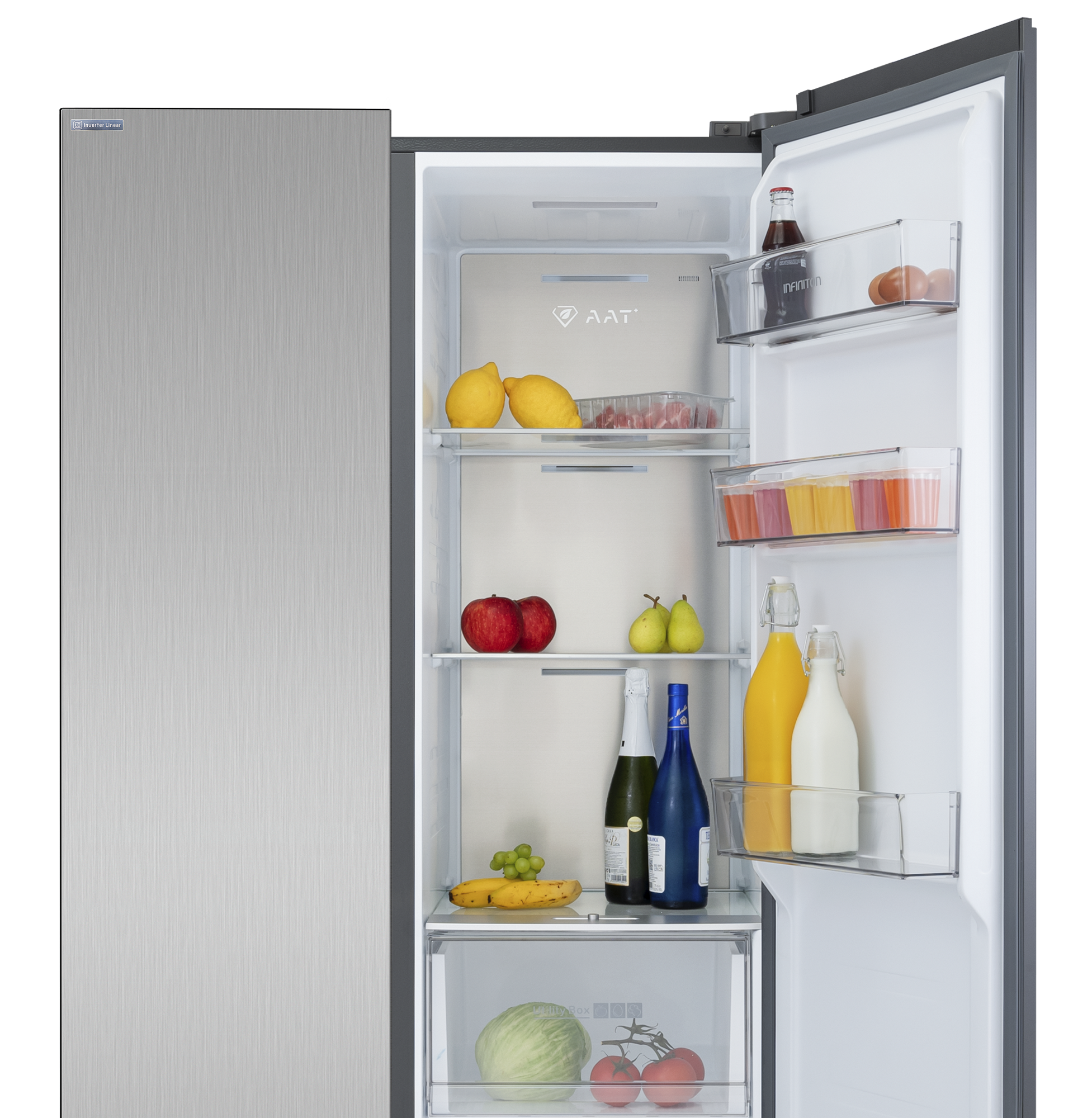 Modelo SBS-630A85XES abierto