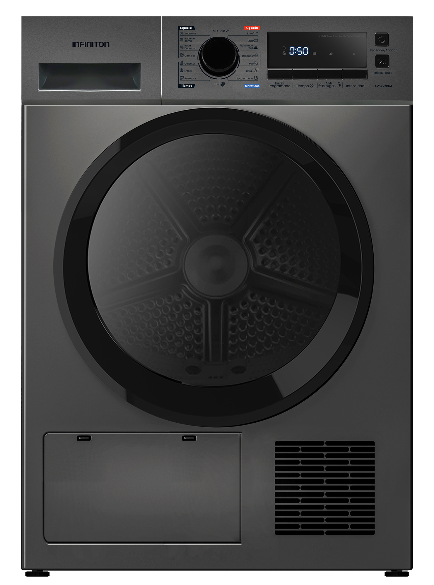 Secadora Infiniton modelo SD-BC1DDX