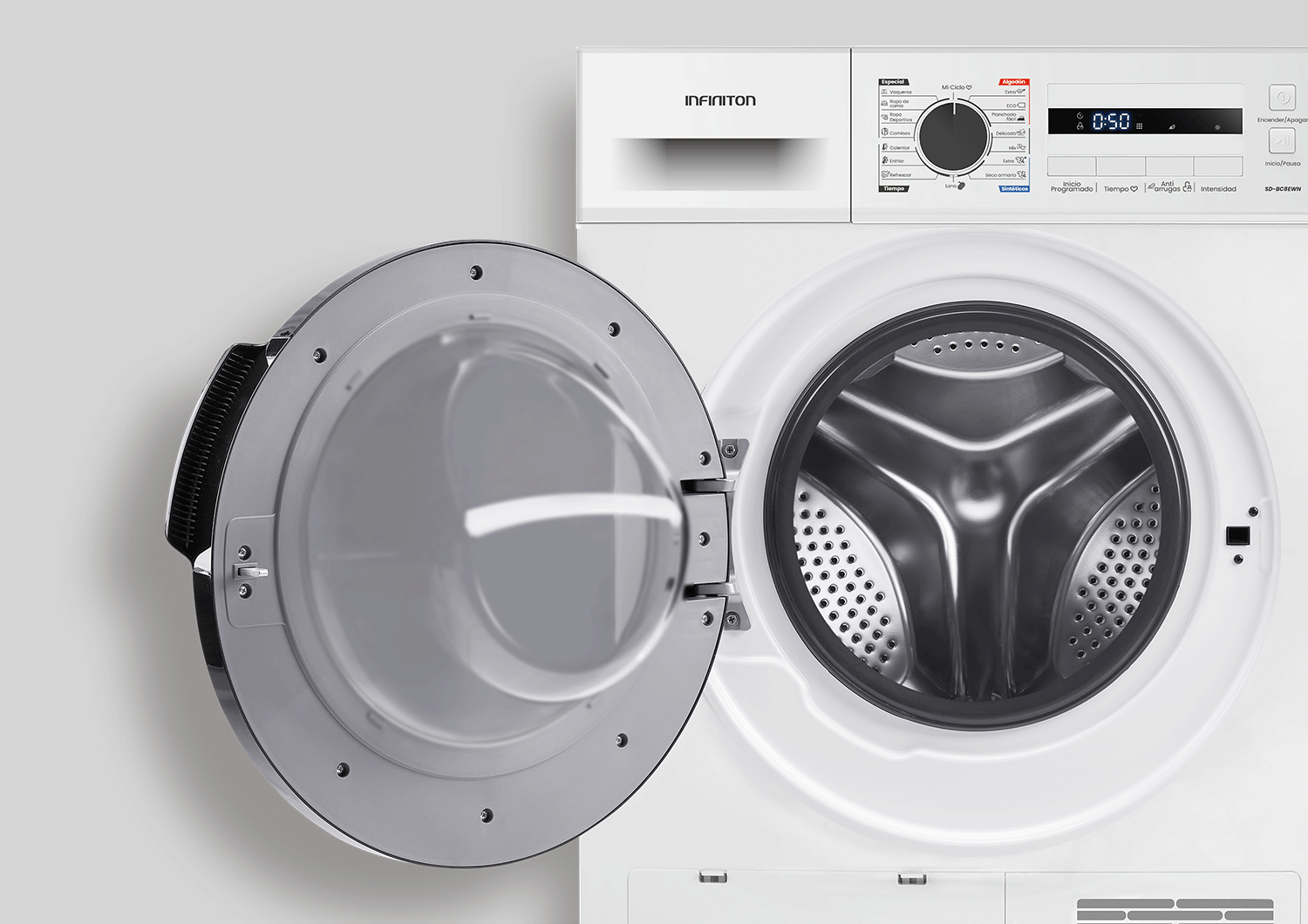 Puerta de la secadora de 375mm