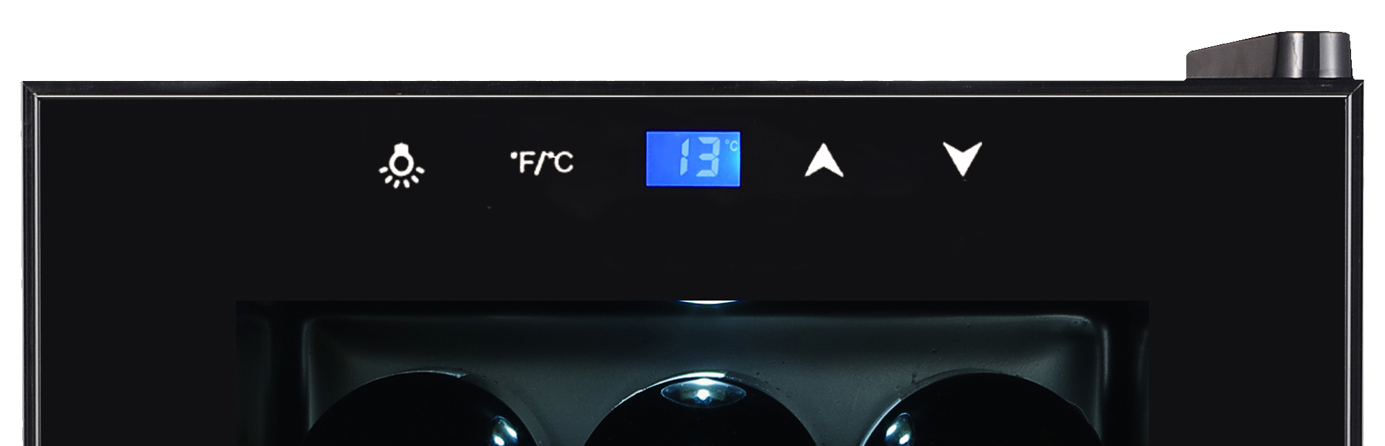 Display LED de la vinoteca WCL-12BF