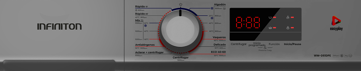Display LED del modelo WM-D61DPE